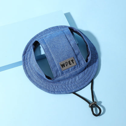 Denim Style Dog Hat