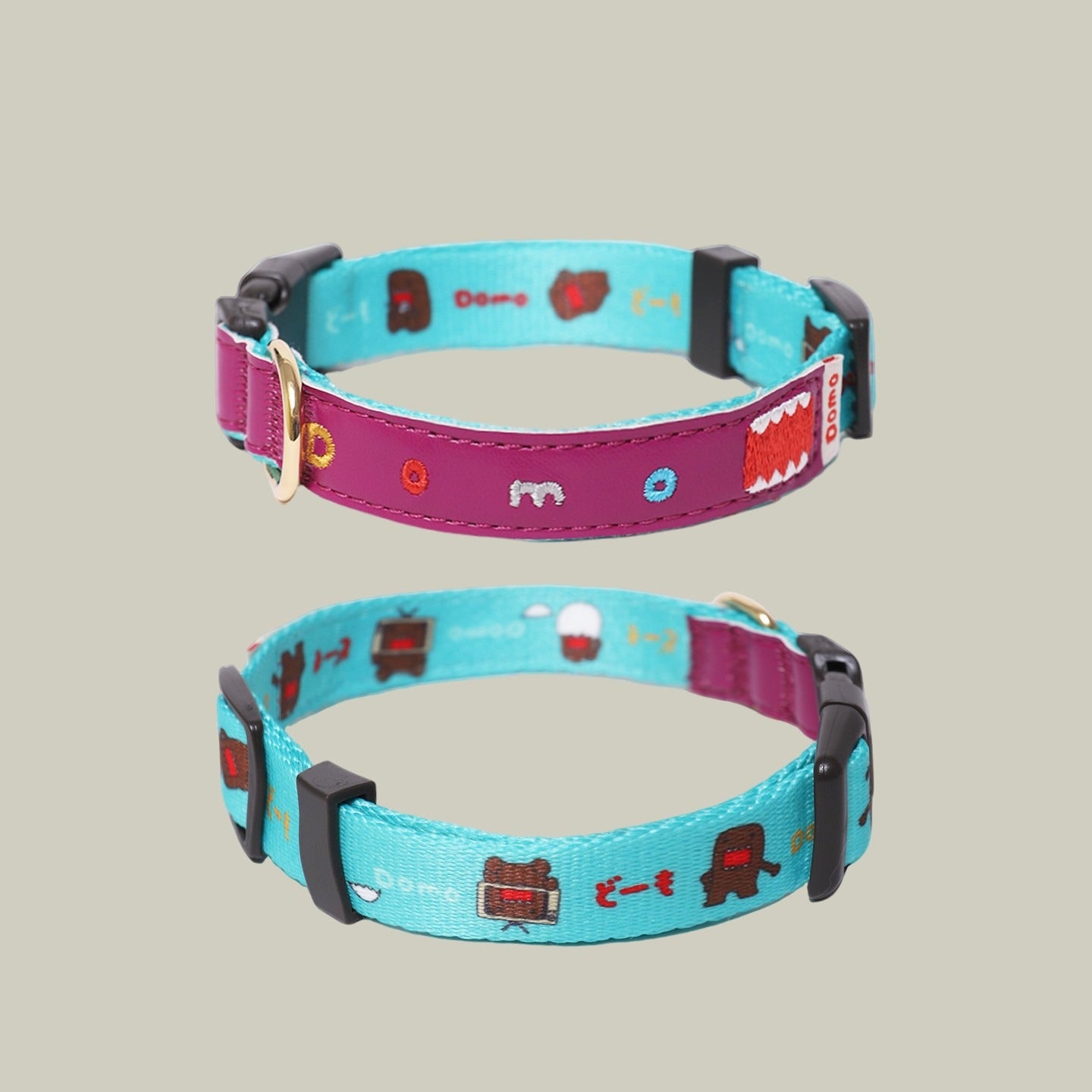 Cartoon Print Dog Collar