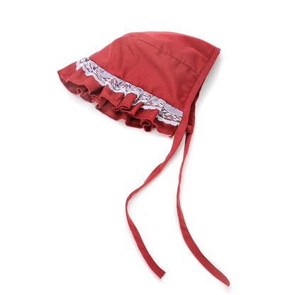 Lace Trim Dog Hat