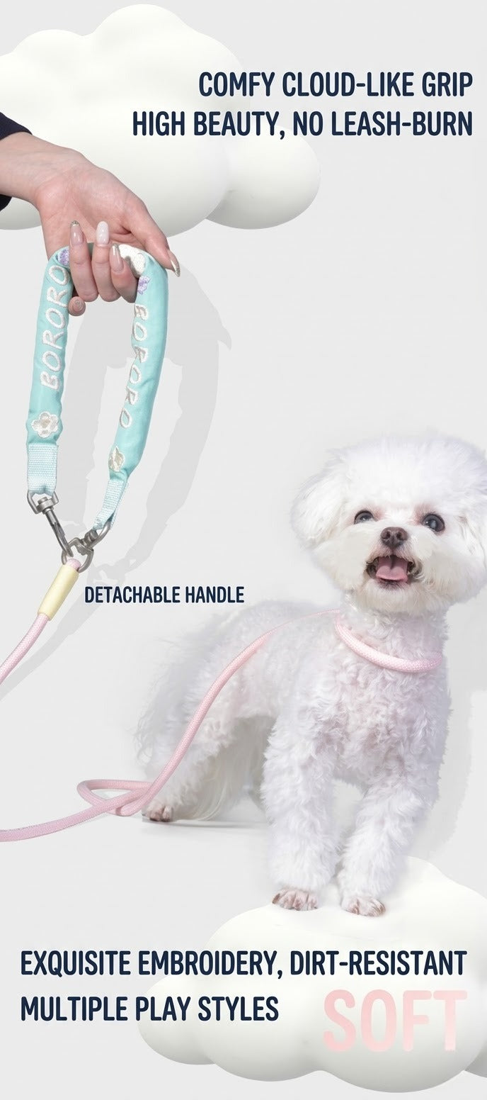Embroidered Training Slip Dog Leash
