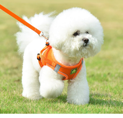 Reflective Mesh Harness & Leash Set