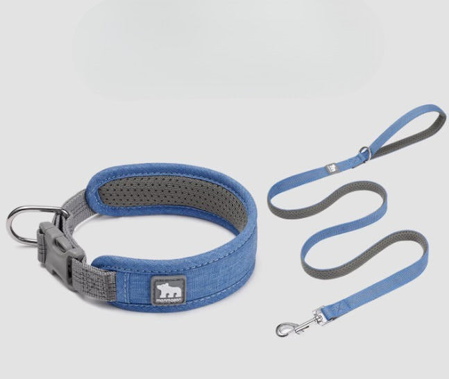 Reflective Padded Collar & Leash Set