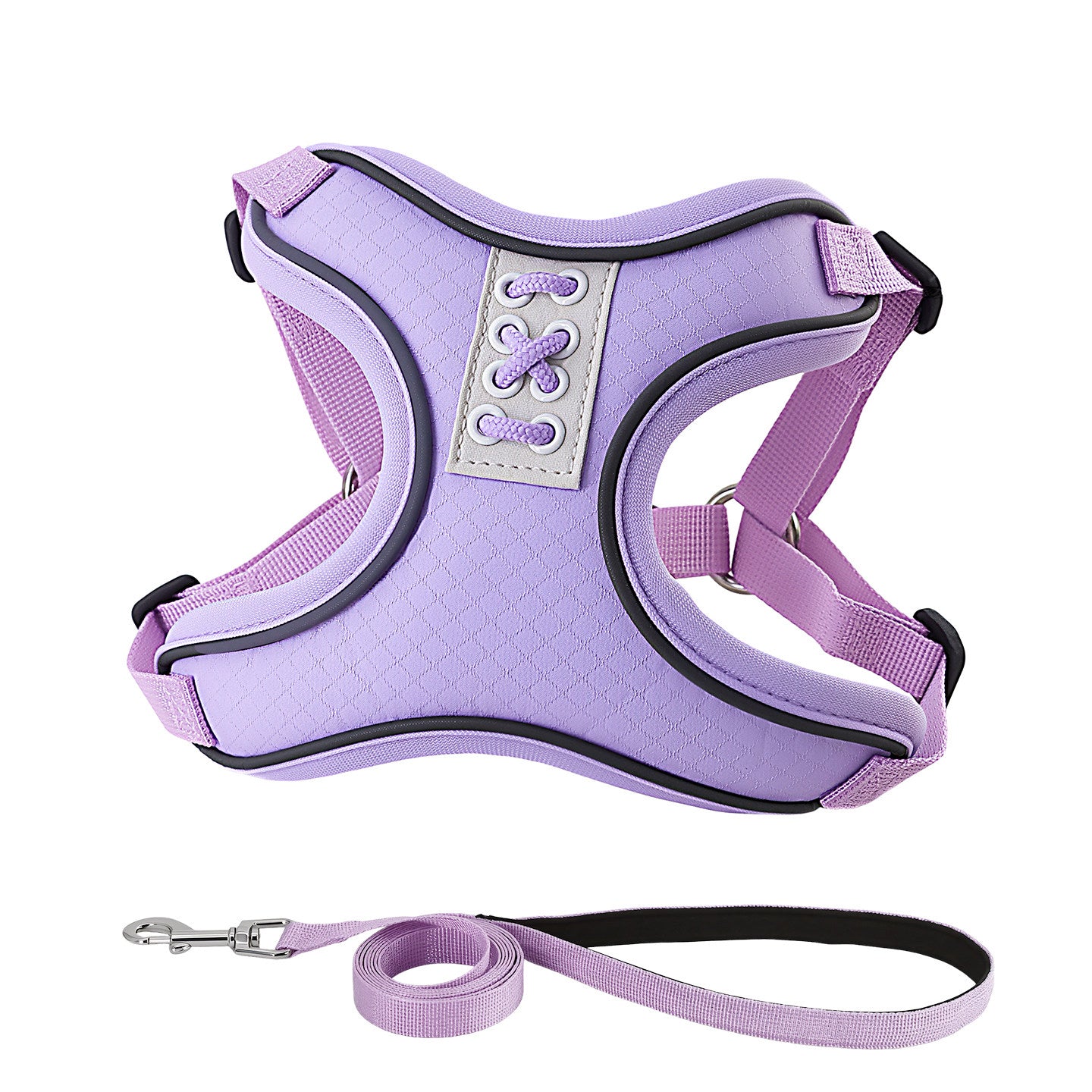 Reflective Mesh Harness & Leash Set