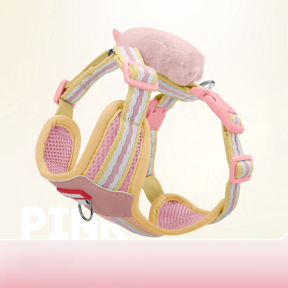 Plush Monster Harness & Leash Set