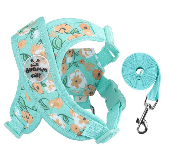 Reflective Mesh Harness & Leash Set