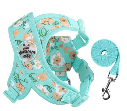 Reflective Mesh Harness & Leash Set