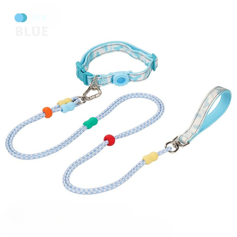 Braided Reflective Collar & Leash Set