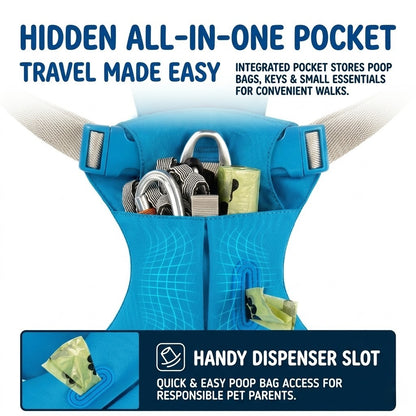 Hidden Pocket Harness & Leash Set