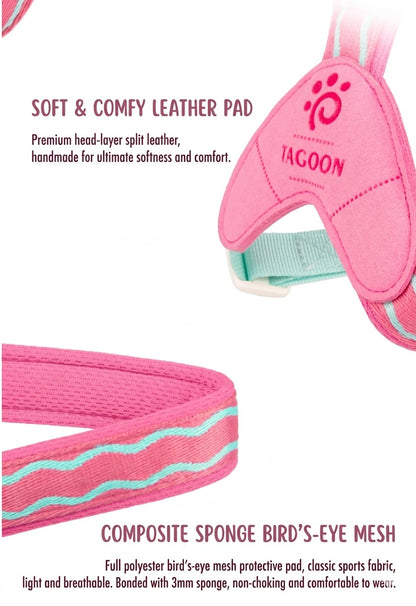 Wave Pattern Harness & Leash Set