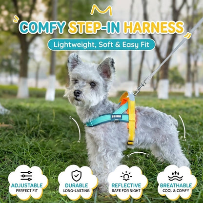 T-Shaped Anti-Pull Reflective Dog Harness