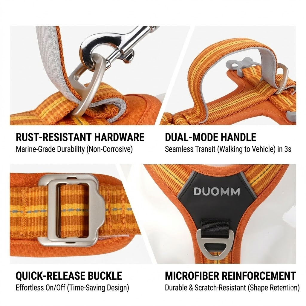 Reflective No-Pull Harness & Leash Set