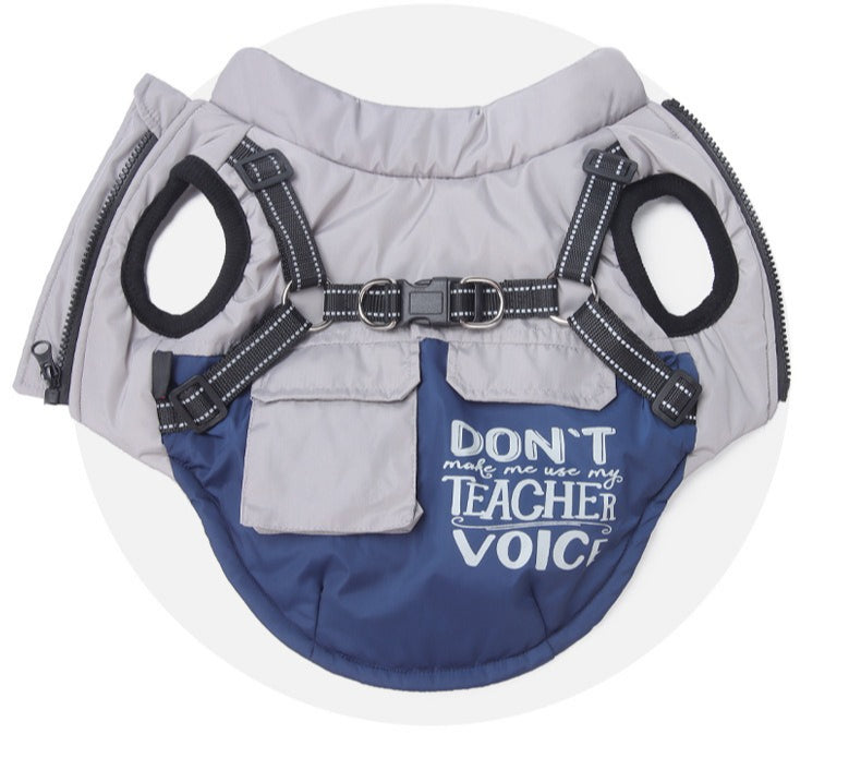 Waterproof Fleece-Lined Dog Harness