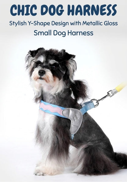 Wave Pattern Dog Harness
