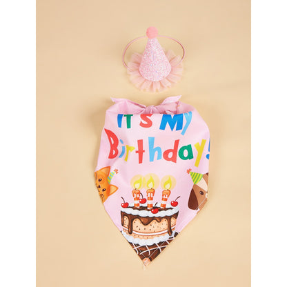 Birthday Bandana & Hat Set