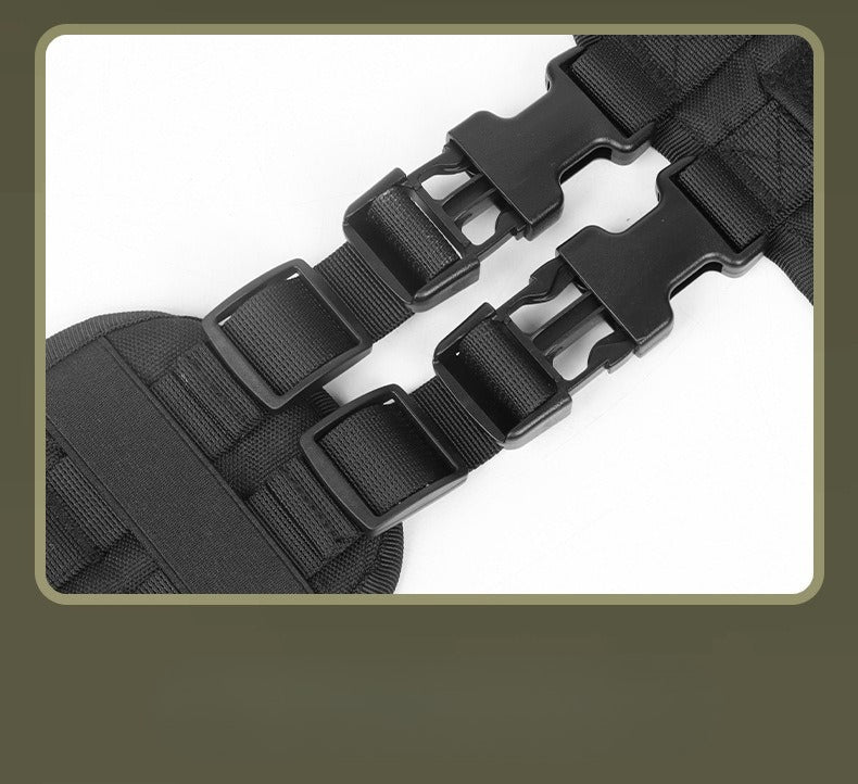 Tactical Dog Harness, Leash & Pouch Set