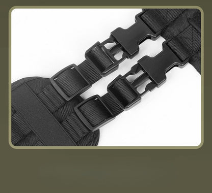 Tactical Dog Harness, Leash & Pouch Set