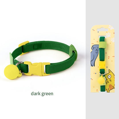 Checkered Elastic Dog Collar