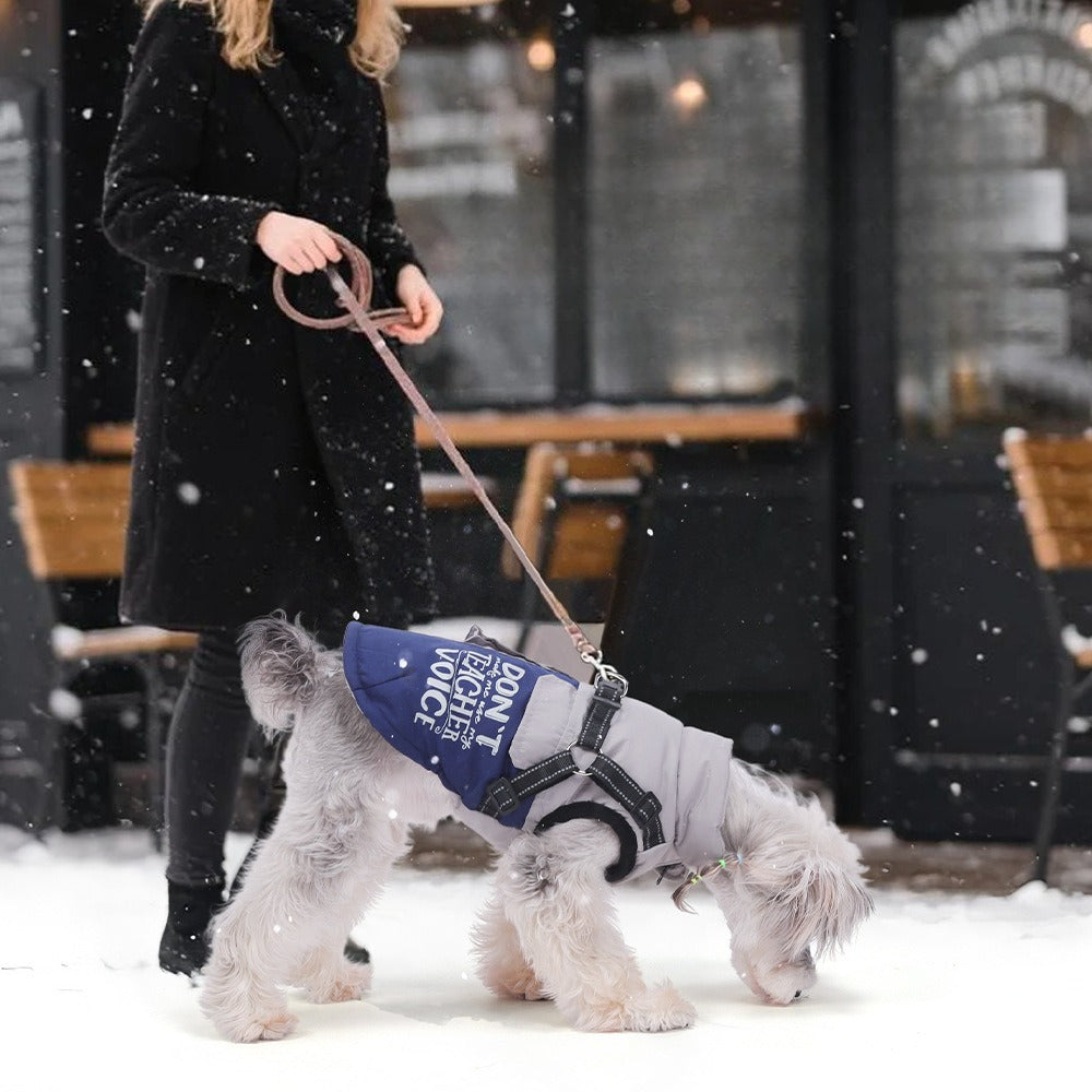 Waterproof Fleece-Lined Dog Harness
