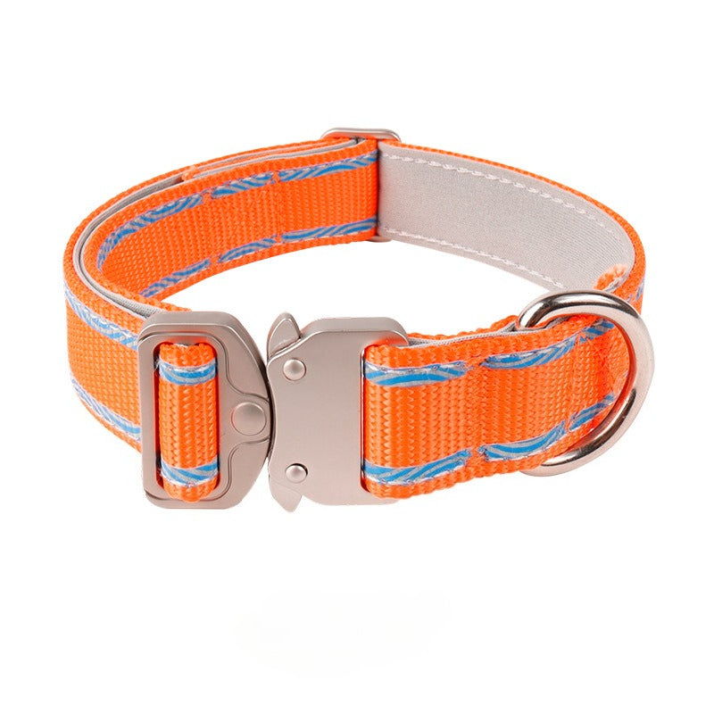 Reflective Tactical Dog Collar for Dogs – Multi
