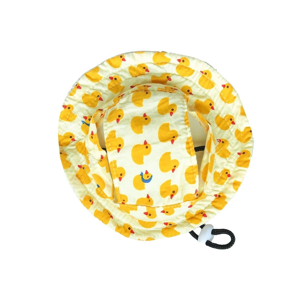 Patterned Fisherman Dog Hat