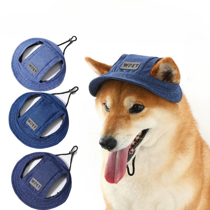 Denim Style Dog Hat