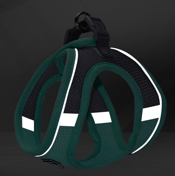 Reflective Mesh Harness & Leash Set