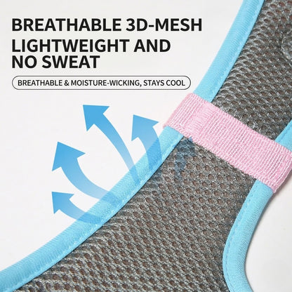 Reflective Saddle Harness & Leash Set