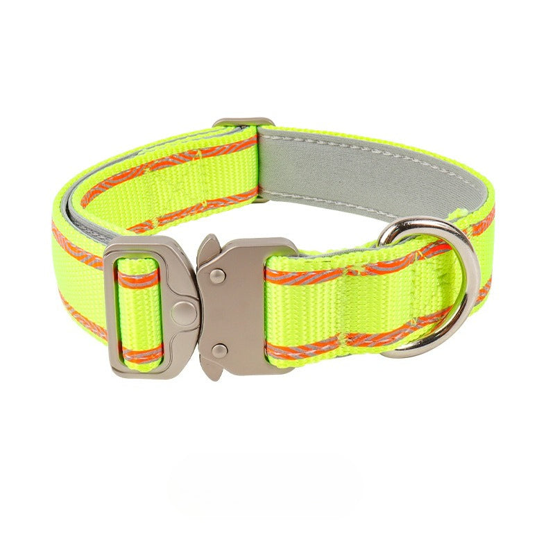 Reflective Tactical Dog Collar for Dogs – Multi